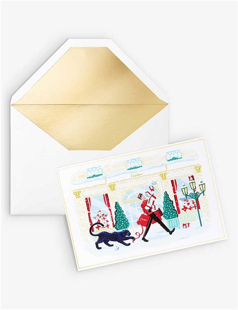 cartier gift cards|cartier xmas cards.